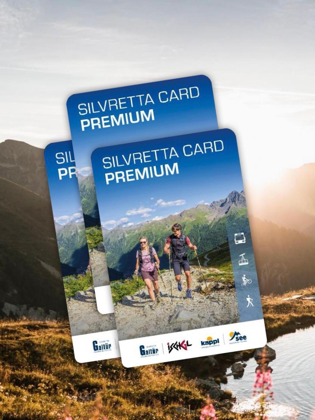 Apart Scharler Mit Silvretta Card See Εξωτερικό φωτογραφία
