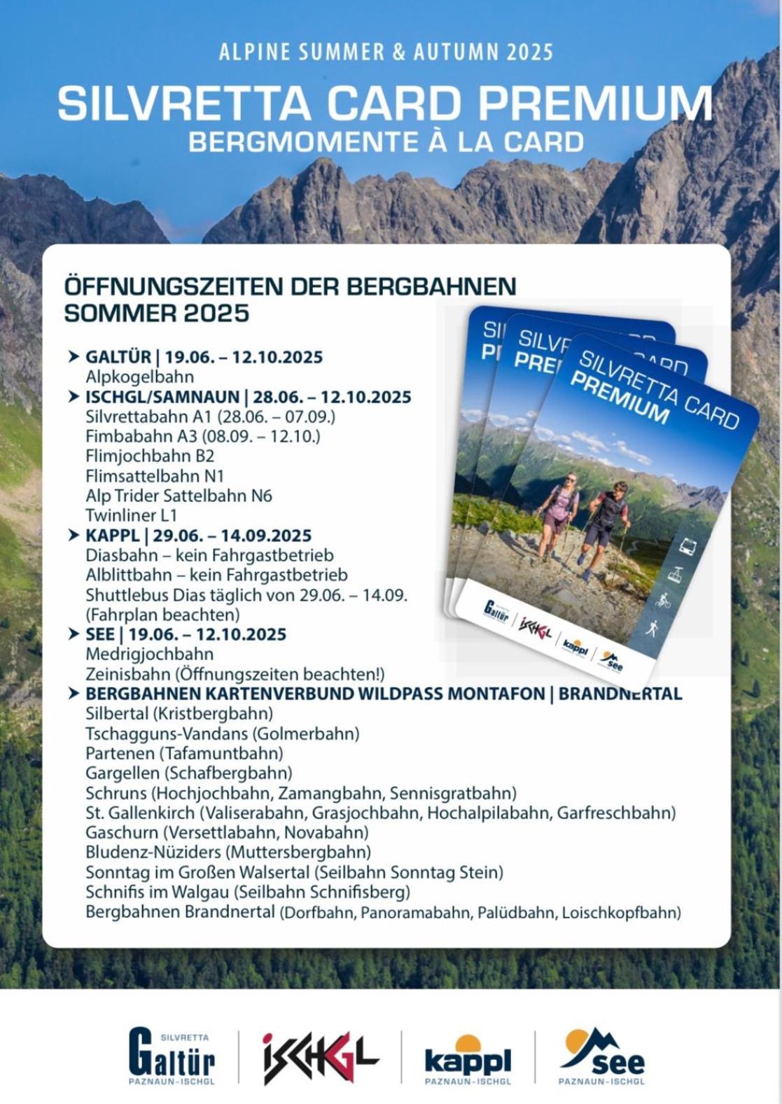 Apart Scharler Mit Silvretta Card See Εξωτερικό φωτογραφία